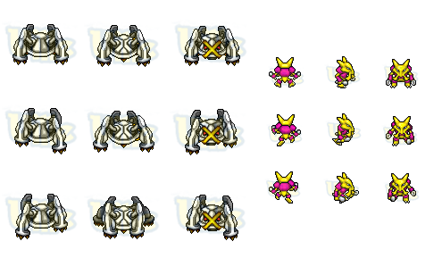 Cores sprites Shiny - Jogo - Fórum otPokémon - Pokémon Online