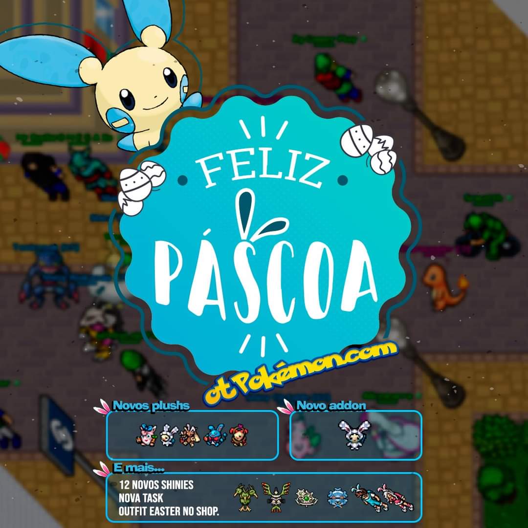 Evento de Páscoa com o Pokémon GO!